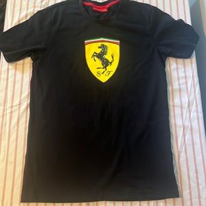 Mens Ferrari tshirt size S